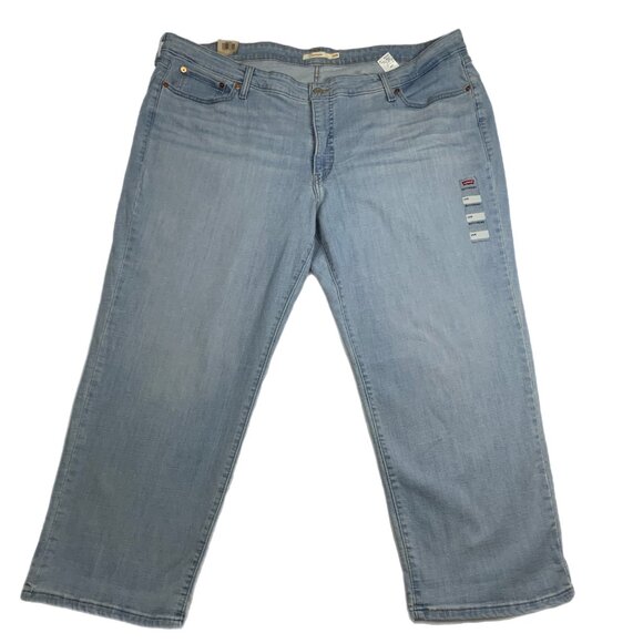 NWT Levi's Mid Rise Boyfriend Jeans Tapered Leg Loose Slouchy Size 26 Women - Picture 3 of 14